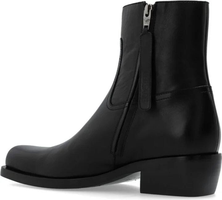 Black Luciano 50 Leather Boots - Image 3
