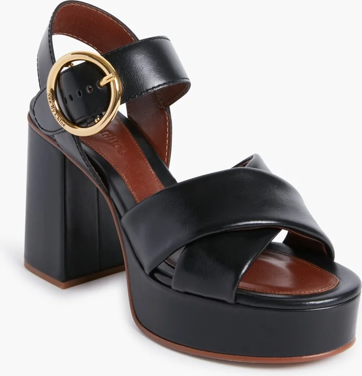 Black Lyna Heels
