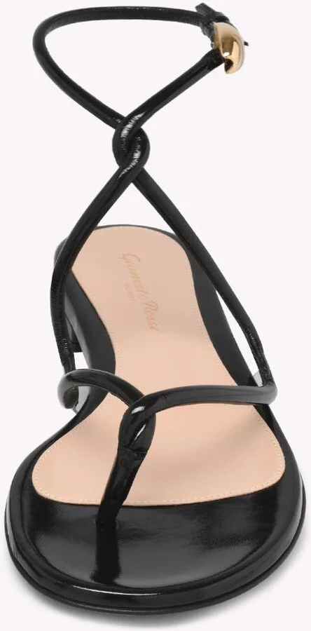 Black Mamba Flat Sandals - Image 4