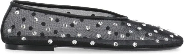 Black Marcy Flats Ballet Shoes