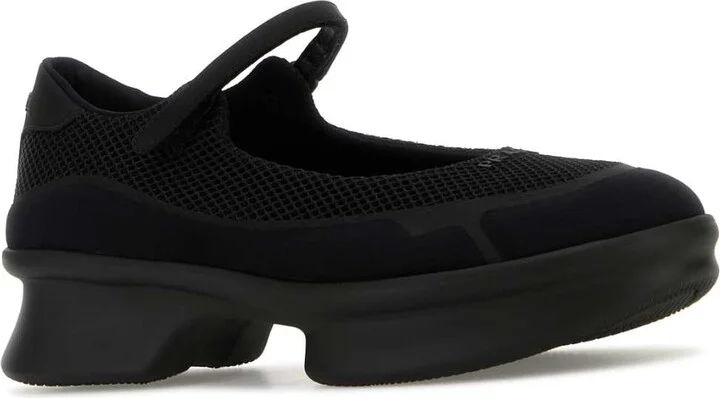Black Mesh Ballerinas - Image 2