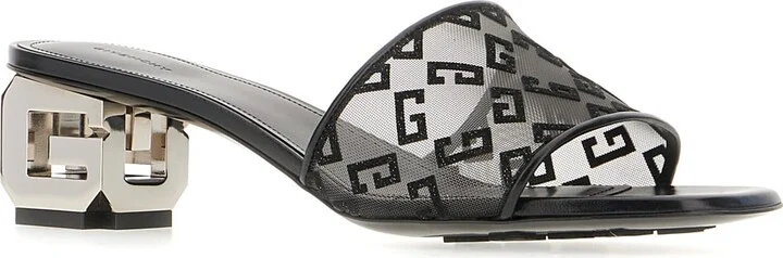 Black Mesh Mules - Image 2