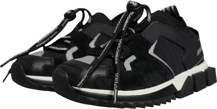 Black Mesh Sorrento Trekking Sneakers Women's Shoes (Pre-Owned) - Image 3
