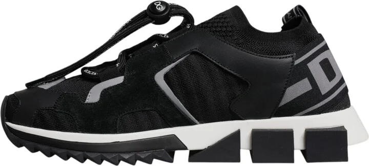 Black Mesh Sorrento Trekking Sneakers Women's Shoes (Pre-Owned) - Image 5