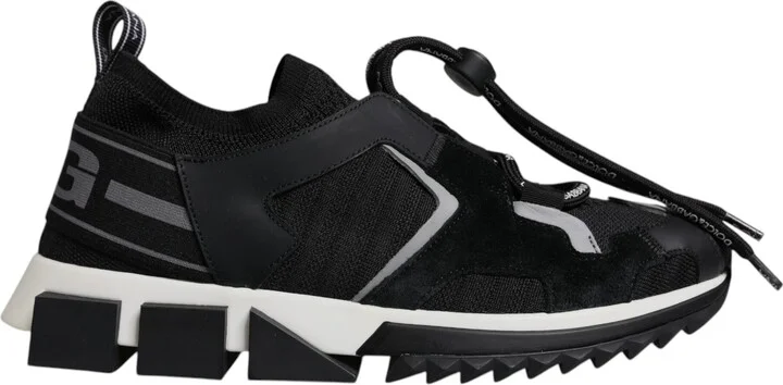 Black Mesh Sorrento Trekking Sneakers Women's Shoes (Pre-Owned)