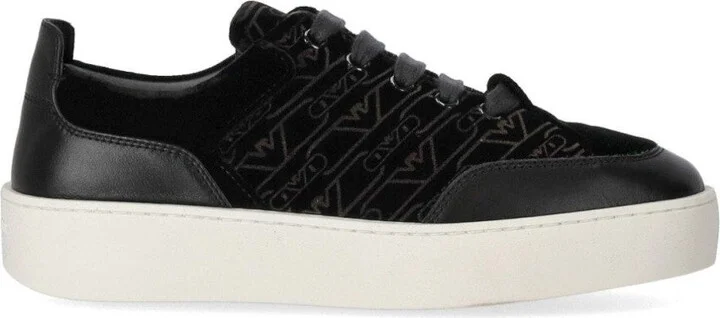 Black Monogram Sneaker