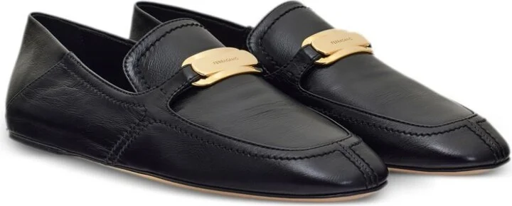 Black New Vara Leather Loafers - Image 2