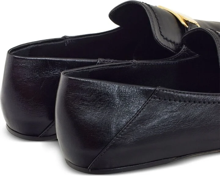 Black New Vara Leather Loafers - Image 3