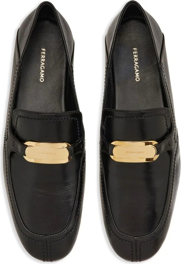 Black New Vara Leather Loafers - Image 4
