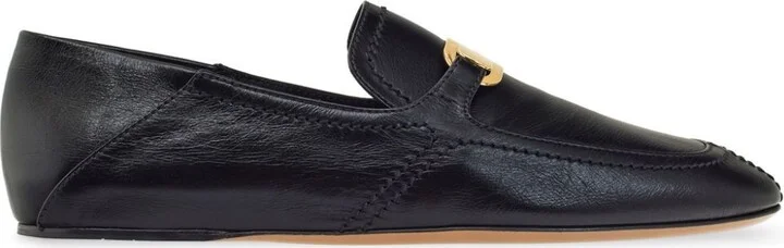 Black New Vara Leather Loafers