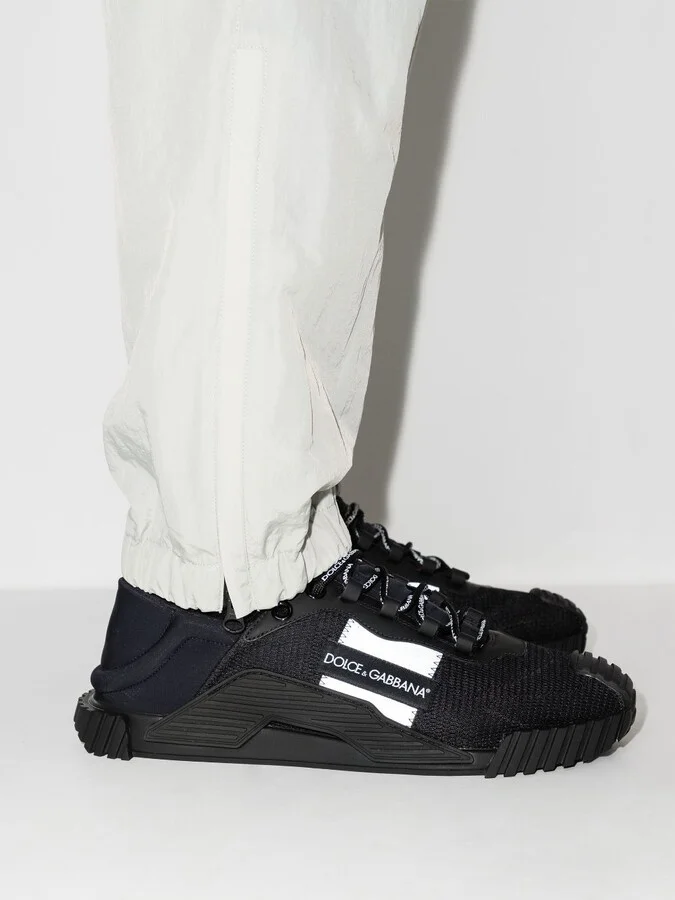 Black NS1 Low Top Sneakers - Image 3