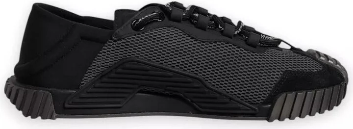 Black Nylon NS1 Low Top Men Sneakers Men's Shoes (Pre-Owned)