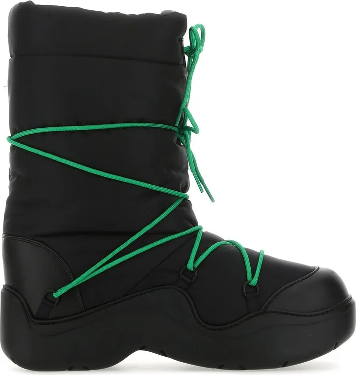Black nylon Puddle Bomber boots