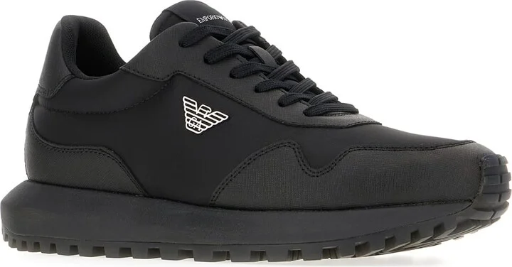 Black Nylon Sneakers - Image 2
