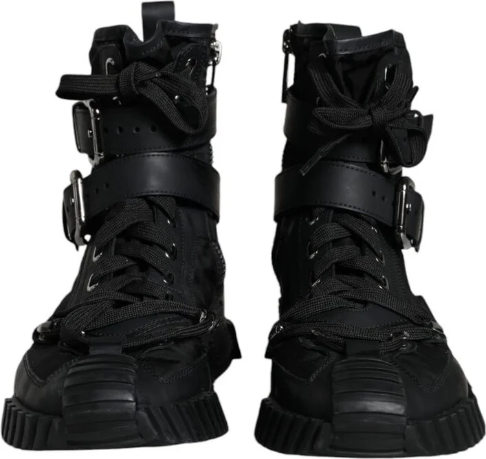 Black Nylon Women's Sneaker (Pre-Owned) - Image 2