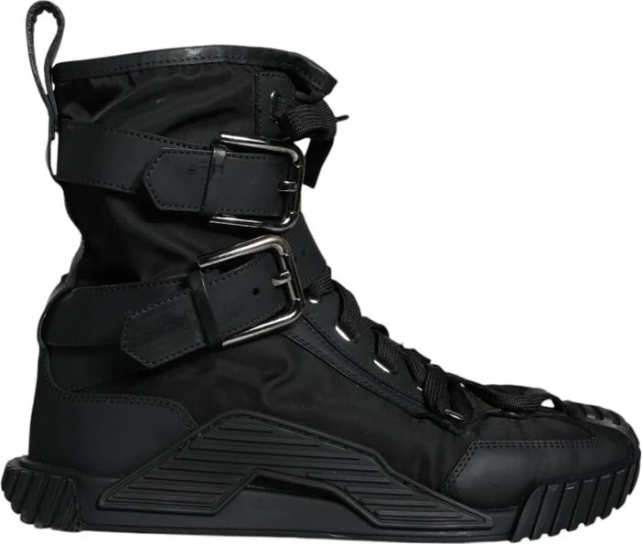 Black Nylon Women's Sneaker (Pre-Owned)