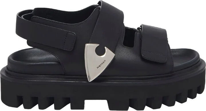 Black Parachute Sandals