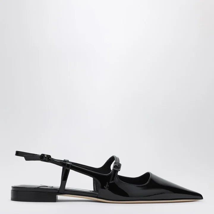Black patent leather Didi Flat shoes