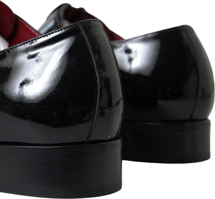 Black Patent Leather Formal Men's Shoes - Image 2