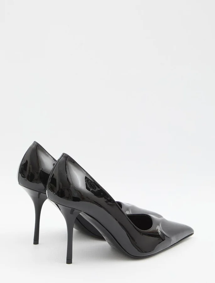 Black Patent Pumps - Image 3