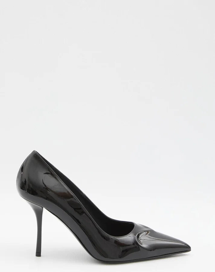 Black Patent Pumps