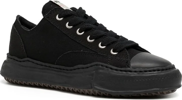 Black Peterson23 Canvas Sneakers - Image 2