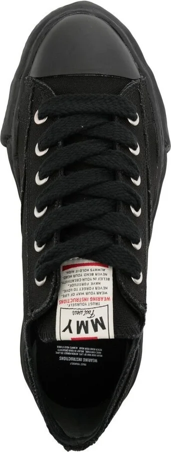 Black Peterson23 Canvas Sneakers - Image 4