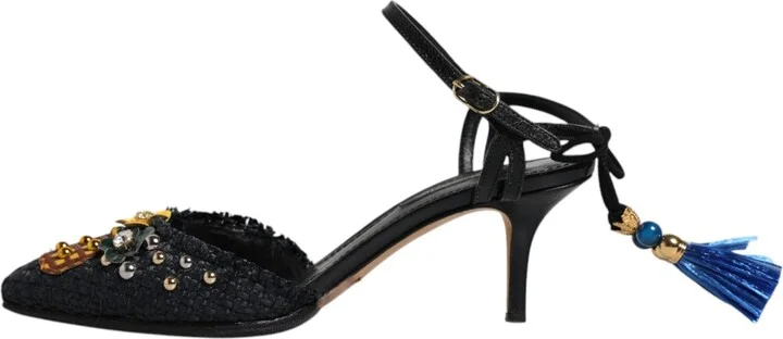 Black Pineapple Bellucci Heels Sandals Women's Shoes (Pre-Owned) - Image 5