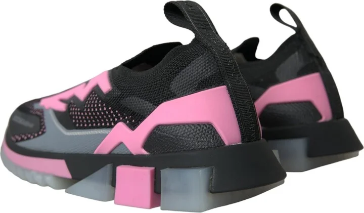 Black Pink Slip On Sorrento Sneakers Women's Shoes - Image 4