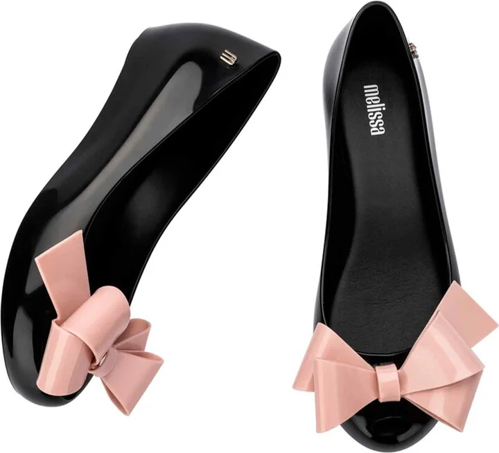 Black / Pink Ultragirl Classy Ballet Flat - Black , Pink - Image 3