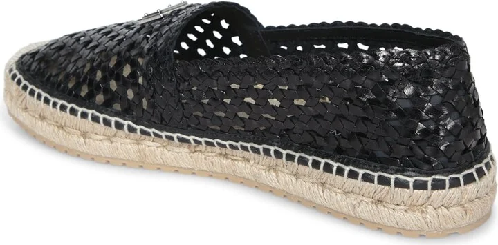 Black Plaque Espadrilles - Image 3