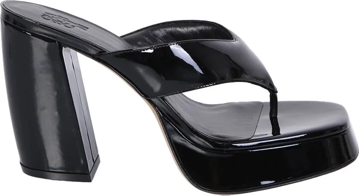 Black Platform Sandals