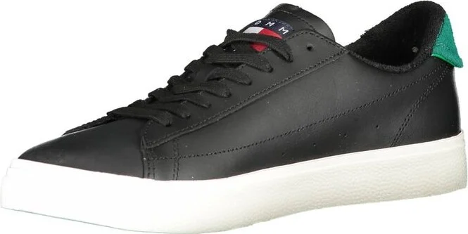 Black Polyester Men's Sneaker - Image 3