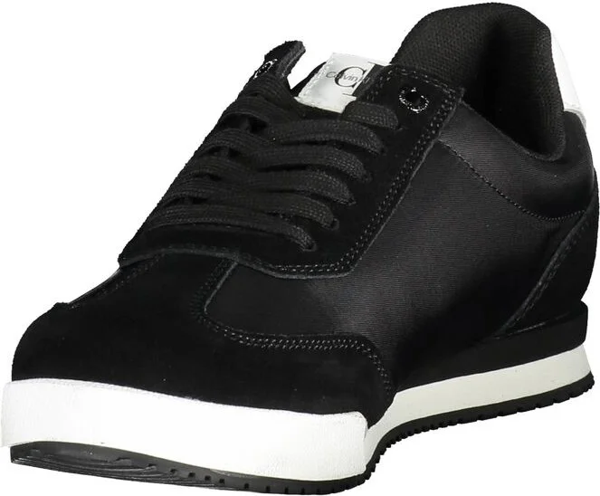 Black Polyester Men's Sneaker - Image 3