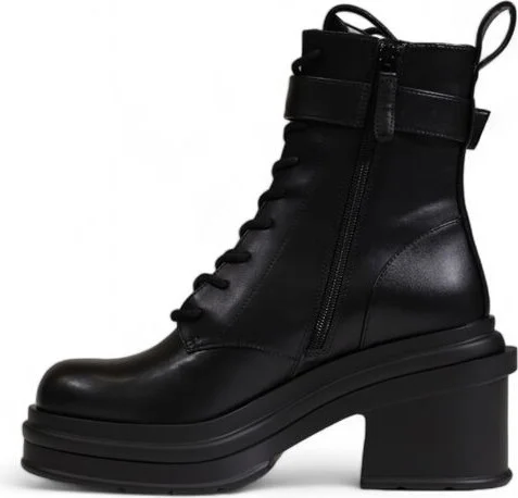 Black Polyester Women's Boot - Image 3