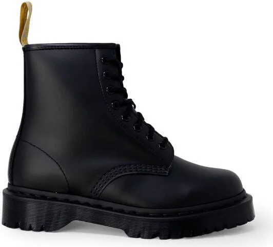 Black Polyester Women's Boot