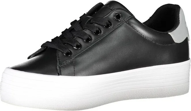 Black Polyester Women's Sneaker - Image 3