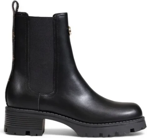 Black Polyethylene Women's Ankle