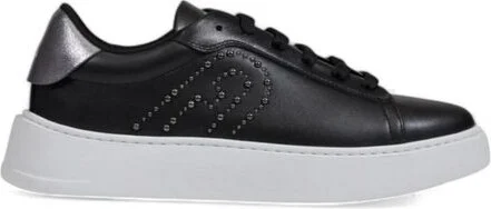 Black Polyethylene Women's Sneaker