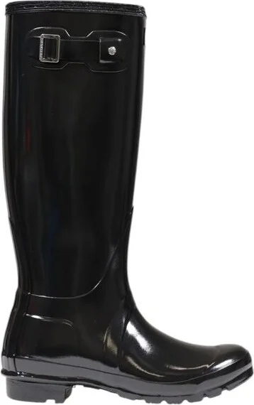 Black Recycled Polyester Women's Ankle