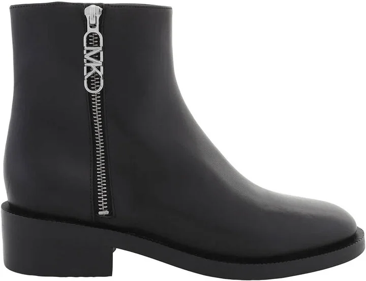 Black Regan Leather Boots