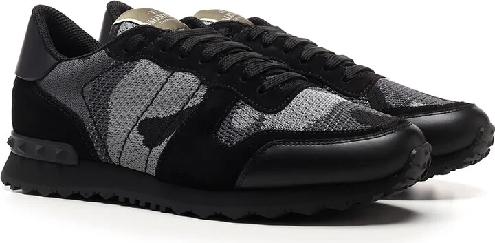 Black 'rockrunner' Sneakers - Image 2
