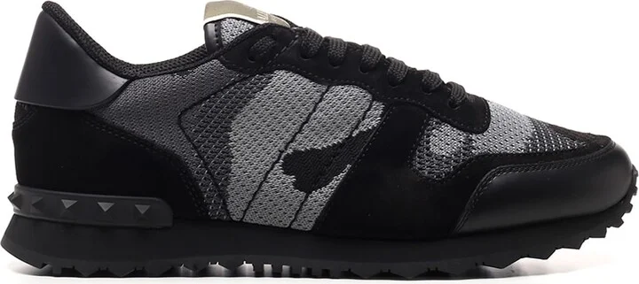 Black 'rockrunner' Sneakers