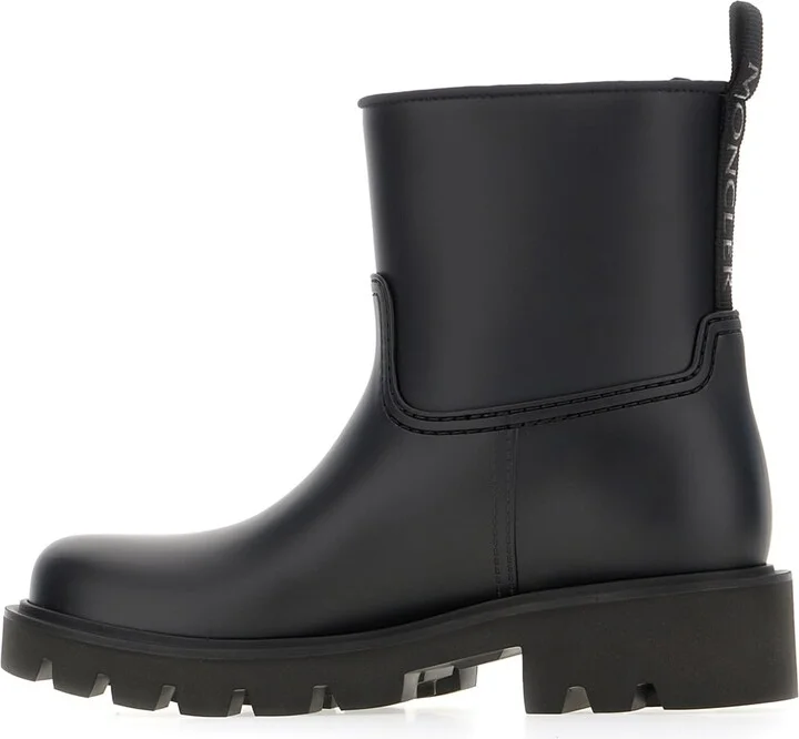 Black Rubber Kickstream Ankle Boots - Image 3