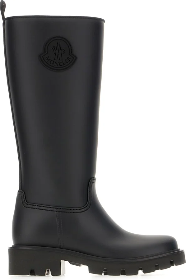 Black Rubber Kickstream Boots
