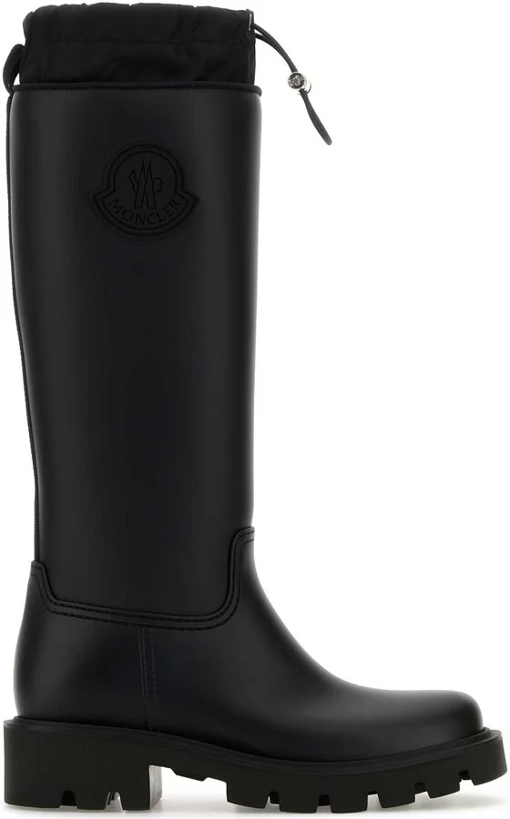 Black Rubber Kickstream Boots