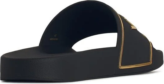 Black Rubber Slippers - Image 3