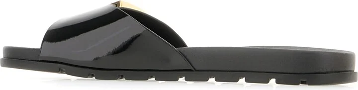 Black Rubber Slippers - Image 3