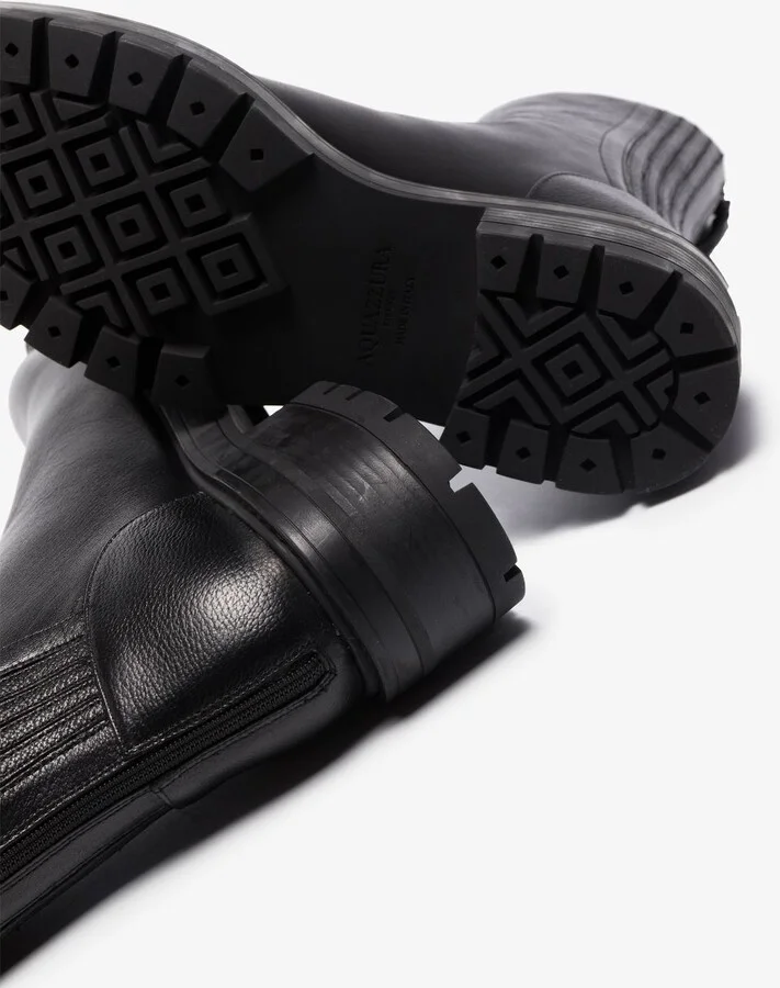 Black Saint Honore Leather Ankle Boots - Image 2