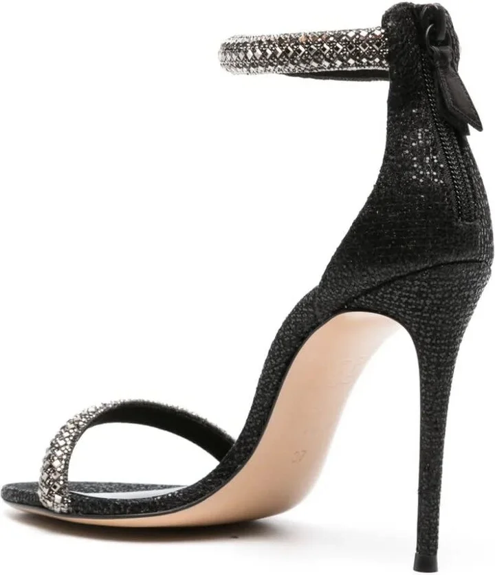 Black Scarlet Stratosphere 110 Mm Sandals - Image 3